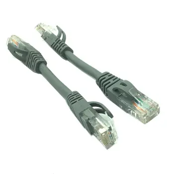 10 см 0,1 м CAT5 CAT5e UTP Rede Ethernet a Cabo Macho para Rj45 LAN Ethernet Masculino Curto Cabo Estendido linha