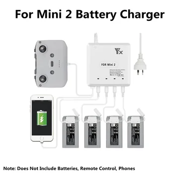 Зарядное устройство для Mini 2 4 в 1 для Mini 2 / SE Концентратор для зарядки аккумулятора дрона Быстрое интеллектуальное зарядное устройство с USB-портом