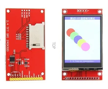 maithoga 2,4-дюймовый 14-контактный SPI TFT LCD Цветной Экран RGB 65K (Сенсорный/Без касания) с Адаптерной Платой ILI9341 Controller 320*240