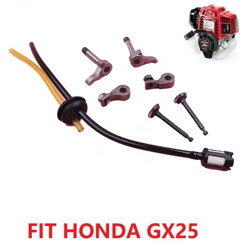 Комплект для сборки Втулки Топливопровода и Коромысла Подъемника Впускного Выпускного клапана Подходит Для Детали 4-Тактного двигателя Honda GX25 HHT25S GX 25