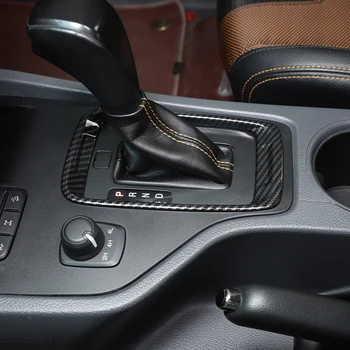 Для Ford Ranger Wildtrak 2015 + Панель Переключения Передач, Накладка На Раму, Рисунок Из АБС-Волокна/Красные Аксессуары Для Модификации Интерьера Автомобиля