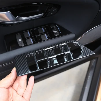 Для Land Rover Range Rover Evoque 2012-2018 Отделка панели кнопок окна двери автомобиля ABS Стеклянный подъемник декоративные аксессуары LHD
