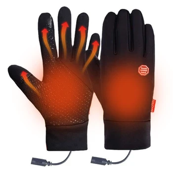 Перчатки с сенсорным экраном, противоскользящие перчатки для тренировок, зимние термальные перчатки, велосипедные перчатки, ветрозащитные перчатки для работы на открытом воздухе для женщин и мужчин