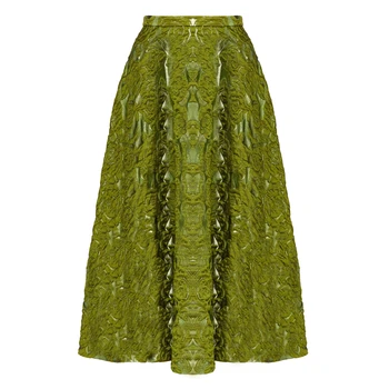 Новая летняя юбка премиум-класса с 3D цветочным принтом премиум-класса #Q1553