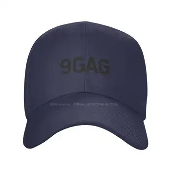 с логотипом 9gag, нанесенным графическим логотипом бренда, высококачественная джинсовая кепка, вязаная шапка, бейсболка