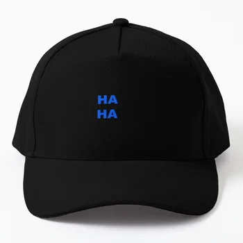Бейсболка Чарли Чаплина - ХА-ХА (синяя), кепка для гольфа, пляжная шляпа, мужская и женская