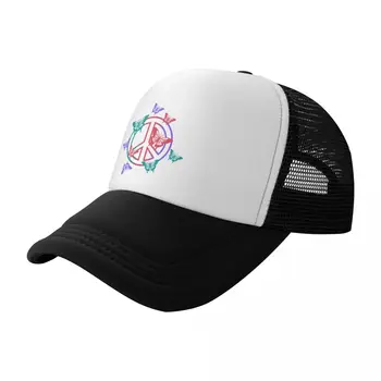 Бейсболка с изображением знака мира в виде бабочки, пляжная шляпа, кепка на заказ, женская мужская