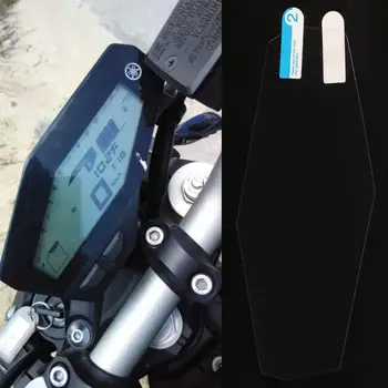 2 комплекта Защитной пленки для мотоциклетных инструментов против царапин на экране для MT09
