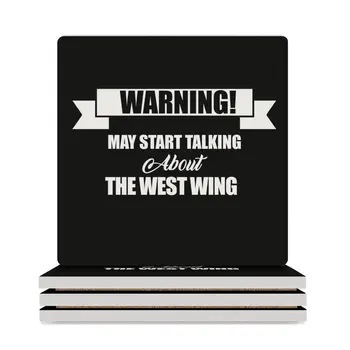 Возможно, стоит начать говорить о керамических подставках west wing (квадратных) kawaii white holder Coasters