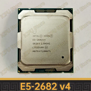 Процессор Xeon E5-2682 v4 SR2K4 2,5 ГГц, 16 ядер, 32 потока, 40 МБ 120 Вт, LGA2011-3 CPU, процессор E5-2682v4