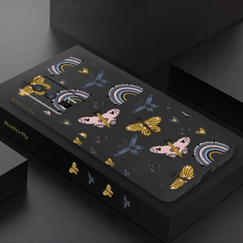 Чехол для телефона Flying Butterfly для Xiaomi Poco F5 F4 X4 M4 F3 X3 M3 C40 Pro 5G NFC GT Cover