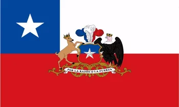 Флаг президента Чили 150x90 см (3x5 футов), высококачественный баннер с двойной строчкой, знак прапорщика, бесплатная доставка