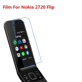 1/2/5/10 шт Ультратонкая прозрачная HD-защитная пленка для ЖК-экрана с тканевой пленкой для Nokia 2720 Flip.