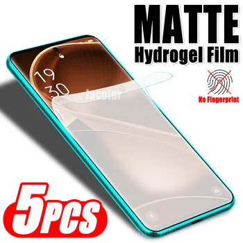 5ШТ Матовая Защитная пленка для экрана Oppo Find X6 Pro X5 X3 X2 Гидрогелевый протектор против отпечатков Пальцев Soft Opo Find X6Pro X6 5 3