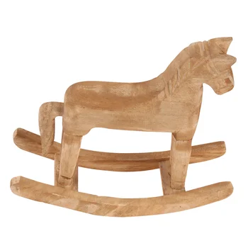 Деревянная статуэтка, винтажная деревянная статуэтка лошади, Скульптурная фигурка для домашнего офиса, гостиной и подарка на новоселье