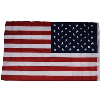 10-кратный рекламный американский флаг США - 150 X 90 см (100% соответствует изображению)