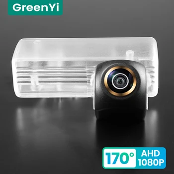 GreenYi 170° HD 1080P Камера Заднего Вида Автомобиля Nissan Tiida Седан Versa Teana J32 Bluebird Sylphy Ночного Видения Заднего Хода