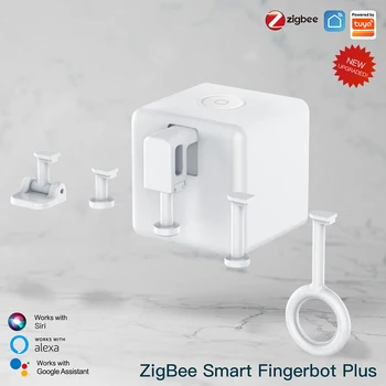 Приложение-толкатель кнопок Tuya Zigbee Fingerbot/робот-манипулятор с голосовым управлением для Siri Google Assistant Alexa Smart Home