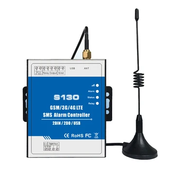 Пульт дистанционного управления сотовой связи GSM 3G 4G RTU SMS S130 2DIN 2 Релейных выхода Автоматизация насоса топливного бака Мониторинг Сигнализация