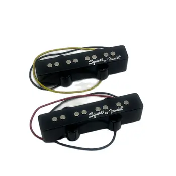 4-струнные джазовые басовые звукосниматели J Model 1Set черного цвета для электрической бас-гитары FD