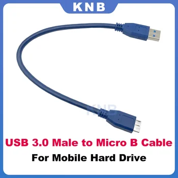 Кабель USB 3.0-Micro B Cord Для мобильного портативного внешнего жесткого диска HDD Кабель