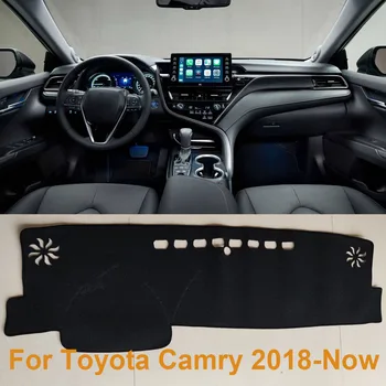 Противоскользящий коврик для Toyota Camry 2002-2023 DashMat Солнцезащитный коврик для приборной панели автомобиля Interio