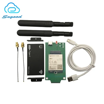 Модуль Quectel EM06-E EM06 EM06ELA-512-SAGS 4G LTE-A M.2 С адаптером NGFF M.2 USB3.0 + Защитный кожух + Антенна GPS