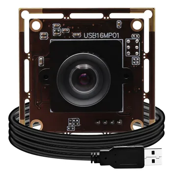 Модуль камеры ELP HD mini USB 16MP CMOS IMX298 UVC с бесплатным драйвером для ПК компьютерная камера для съемки документов