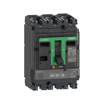 Автоматический выключатель C10R32D040 NSX100R 200kA переменного тока 3P3D 40A 2.2, компактный NSX100R, 200kA/415VAC, 3 полюса, блок отключения MicroLogic 2.2 40A