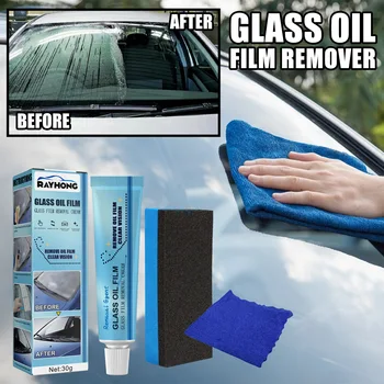 Новая паста для удаления масляной пленки на стекле, мощный очиститель лобового стекла автомобиля, Высококачественная чистка стекла для окон ванной комнаты. Инструменты