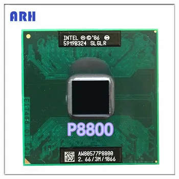 Core 2 Duo Mobile P8800 SLGLR Процессор для ноутбука CPU Socket P 3M 25 Вт 2,66 ГГц Двухъядерный с двойной резьбой