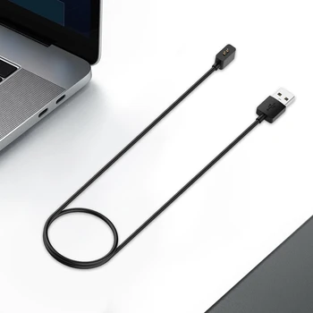 60 см/1 м Зарядный Шнур Магнитный USB 2-Контактный Зарядный Шнур Кабель Быстрой Зарядки для Смарт-Часов Xiaomi Mi Band 8/8 Pro