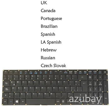 Клавиатура для ноутбука с подсветкой Acer Aspire TravelMat VN7-572G VN7-572TG VN7-592G VN7-792G K50-10 K50-20 UK SL NE SP LA BE CS QWERTY