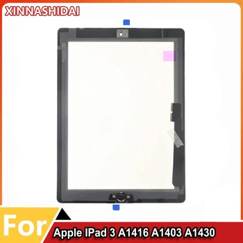 Сенсорный Экран Для iPad 3 4 iPad3 iPad4 A1416 A1430 A1403 A1458 A1459 A1460 Замена Стеклянной панели Внешнего ЖК-планшета с Сенсорным экраном