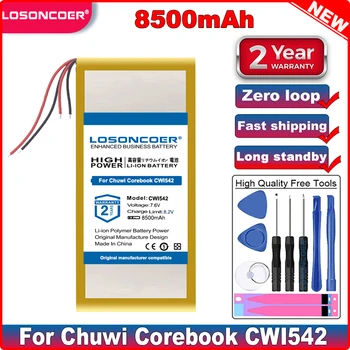 Новые поступления, Лидирующий бренд, 100% Новый Аккумулятор емкостью 8500mAh для Chuwi Corebook CWI542, Аккумуляторы для планшетных ПК + бесплатные инструменты, 100% комбинация